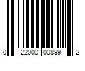 Barcode Image for UPC code 022000008992