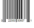 Barcode Image for UPC code 022000009371