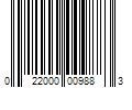 Barcode Image for UPC code 022000009883