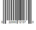 Barcode Image for UPC code 022000121370