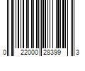 Barcode Image for UPC code 022000283993