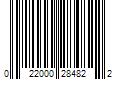 Barcode Image for UPC code 022000284822