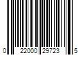 Barcode Image for UPC code 022000297235