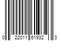 Barcode Image for UPC code 022011619323