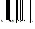 Barcode Image for UPC code 022011655253