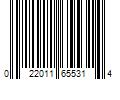 Barcode Image for UPC code 022011655314