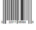 Barcode Image for UPC code 022011659886