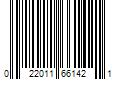 Barcode Image for UPC code 022011661421