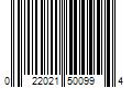 Barcode Image for UPC code 022021500994