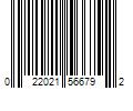 Barcode Image for UPC code 022021566792