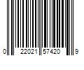 Barcode Image for UPC code 022021574209