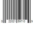 Barcode Image for UPC code 022021597109