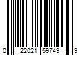 Barcode Image for UPC code 022021597499