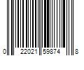 Barcode Image for UPC code 022021598748