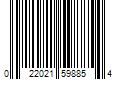 Barcode Image for UPC code 022021598854