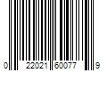 Barcode Image for UPC code 022021600779