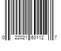 Barcode Image for UPC code 022021601127