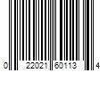 Barcode Image for UPC code 022021601134