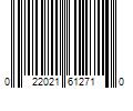 Barcode Image for UPC code 022021612710