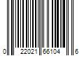 Barcode Image for UPC code 022021661046