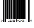 Barcode Image for UPC code 022023000065