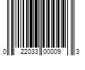 Barcode Image for UPC code 022033000093