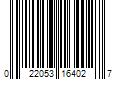 Barcode Image for UPC code 022053164027