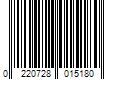 Barcode Image for UPC code 0220728015180