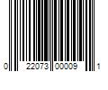 Barcode Image for UPC code 022073000091