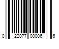 Barcode Image for UPC code 022077000066