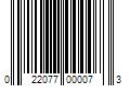 Barcode Image for UPC code 022077000073