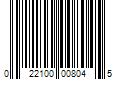 Barcode Image for UPC code 022100008045