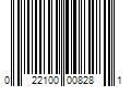 Barcode Image for UPC code 022100008281