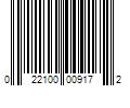 Barcode Image for UPC code 022100009172. Product Name: 