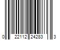 Barcode Image for UPC code 022112242833