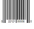 Barcode Image for UPC code 022121000080