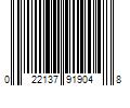 Barcode Image for UPC code 022137919048