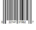 Barcode Image for UPC code 022141319827