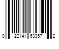 Barcode Image for UPC code 022141633572