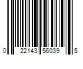 Barcode Image for UPC code 022143560395