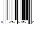 Barcode Image for UPC code 022143639152