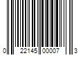 Barcode Image for UPC code 022145000073