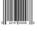 Barcode Image for UPC code 022147000088