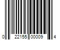 Barcode Image for UPC code 022155000094