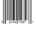 Barcode Image for UPC code 022164143577