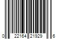 Barcode Image for UPC code 022164219296