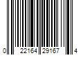 Barcode Image for UPC code 022164291674