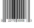 Barcode Image for UPC code 022173000083