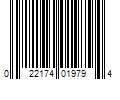 Barcode Image for UPC code 022174019794