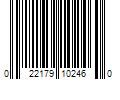 Barcode Image for UPC code 022179102460